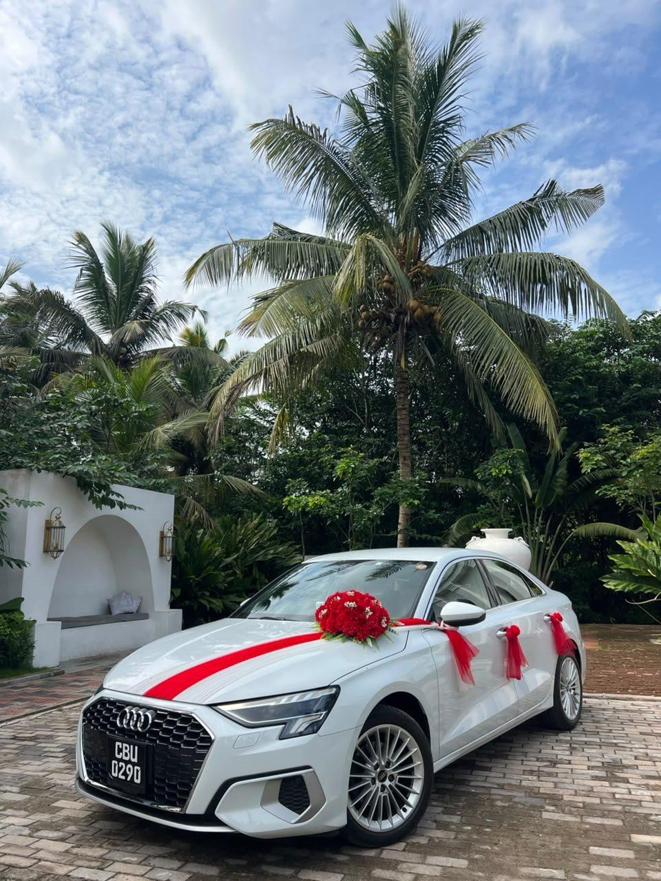 Wedding car decoration style